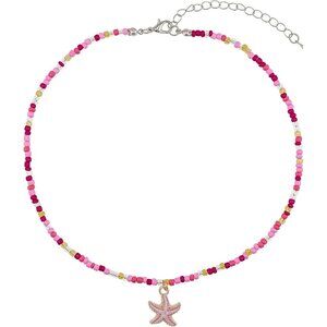 Bohemian Beaded Necklace for Women Starfish Pendant Choker Beach Jewelry